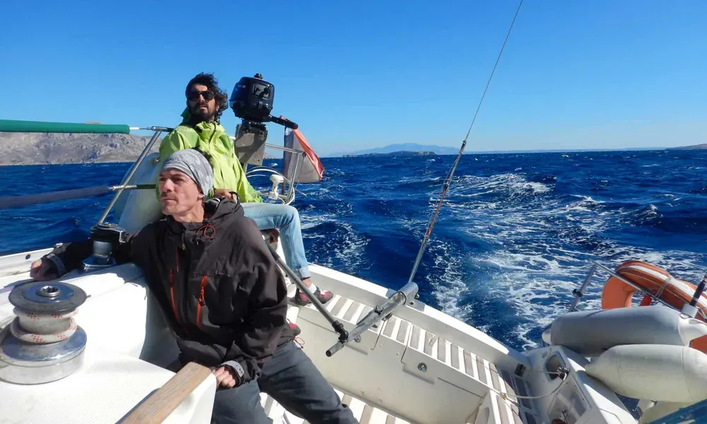 Portfolio : voyage voile & escalade dans les îles grecques du Dodécanèse